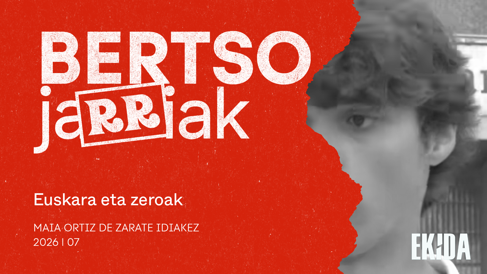 Euskara eta zeroak
